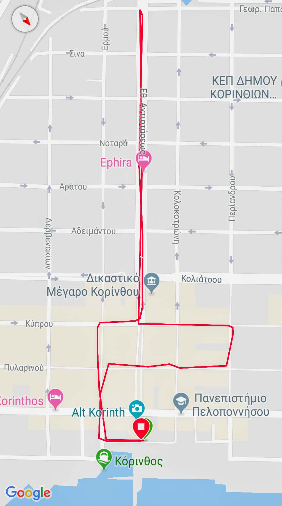 2km-map-xmas-night-run